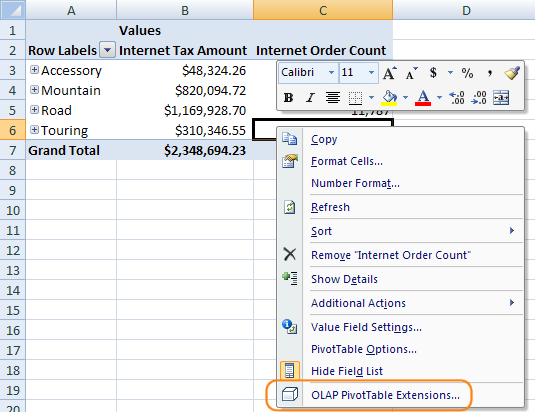 complicated pivot tables in excel 2013